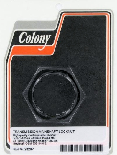 TRANSMISSION MAINSHAFT LOCKNUT